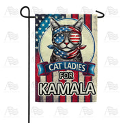 Cat Ladies for Kamala Garden Flag