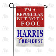 Harris for President Garden Flag