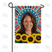 Kamala Harris Portrait Garden Flag