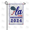 Comma La Kamala Harris 2024 Garden Flag