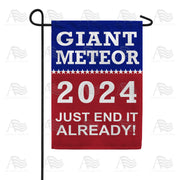 Giant Meteor 2024 Garden Flag