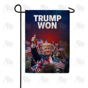 Trump Won Garden Flag