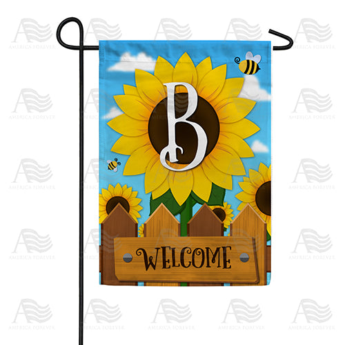 sunflower-welcome-monogram-garden-flag