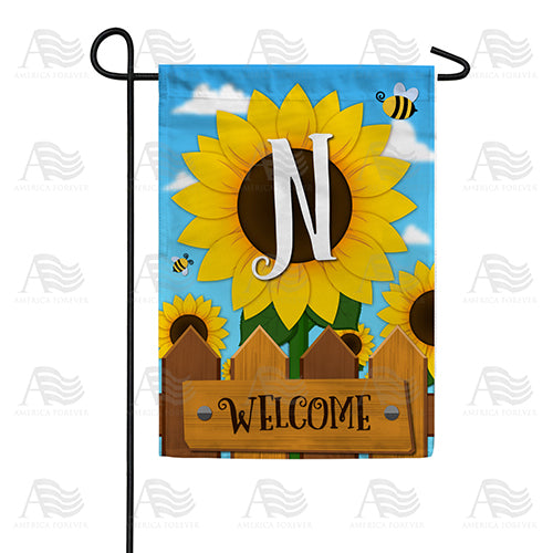 sunflower-welcome-monogram-garden-flag