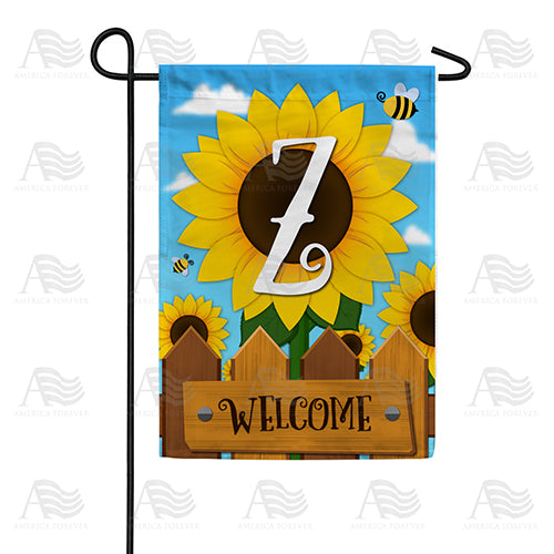 sunflower-welcome-monogram-garden-flag