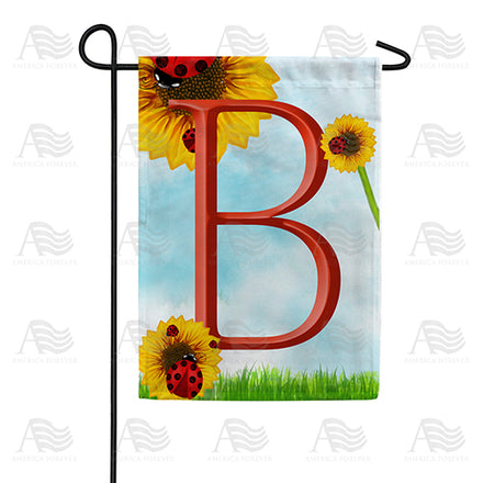 ladybugs-and-sunflowers-monogram-garden-flag