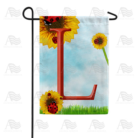 ladybugs-and-sunflowers-monogram-garden-flag