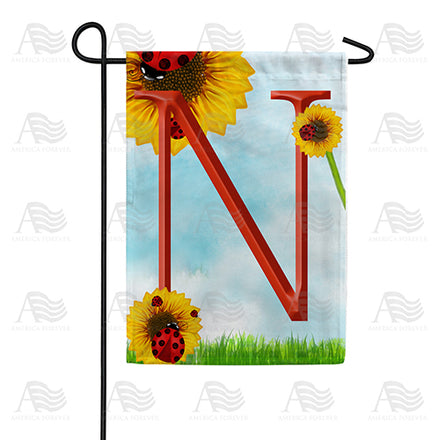 ladybugs-and-sunflowers-monogram-garden-flag