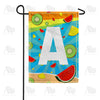 summer-time-fruits-monogram-garden-flag