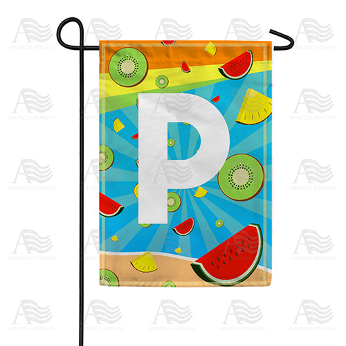 summer-time-fruits-monogram-garden-flag