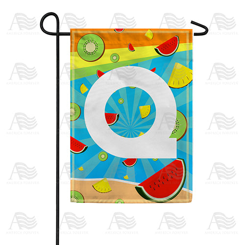 summer-time-fruits-monogram-garden-flag