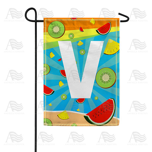 summer-time-fruits-monogram-garden-flag