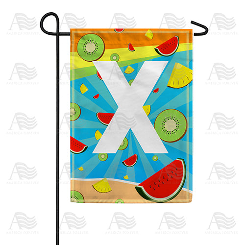 summer-time-fruits-monogram-garden-flag