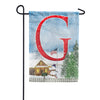 Christmas Trees For Sale Monogram Garden Flag