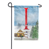 Christmas Trees For Sale Monogram Garden Flag