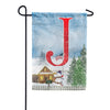 Christmas Trees For Sale Monogram Garden Flag