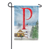 Christmas Trees For Sale Monogram Garden Flag