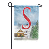 Christmas Trees For Sale Monogram Garden Flag