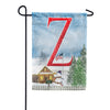 Christmas Trees For Sale Monogram Garden Flag