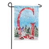 Stay Warm America Monogram Garden Flag