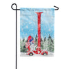 Stay Warm America Monogram Garden Flag