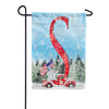 Stay Warm America Monogram Garden Flag