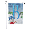 There's Snow Sun Today! Monogram Garden Flag