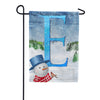 There's Snow Sun Today! Monogram Garden Flag