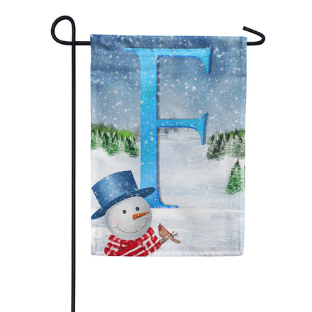 There's Snow Sun Today! Monogram Garden Flag