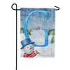 There's Snow Sun Today! Monogram Garden Flag