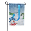 There's Snow Sun Today! Monogram Garden Flag