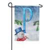 There's Snow Sun Today! Monogram Garden Flag