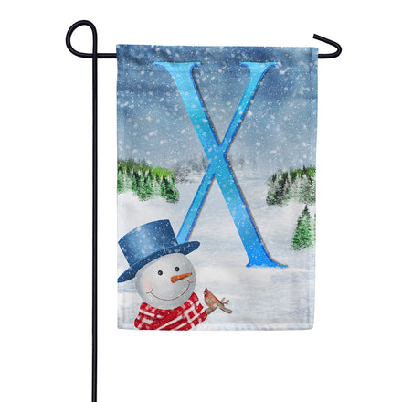 There's Snow Sun Today! Monogram Garden Flag