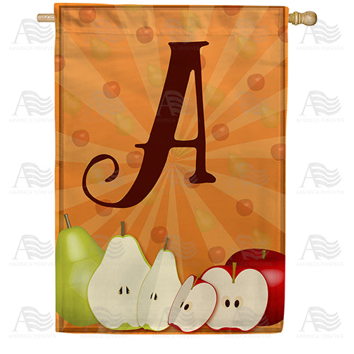 apples-pears-monogram-house-flag