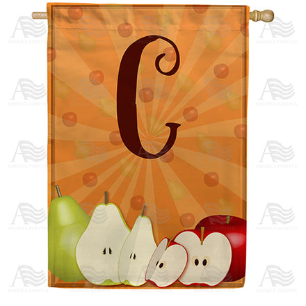 apples-pears-monogram-house-flag