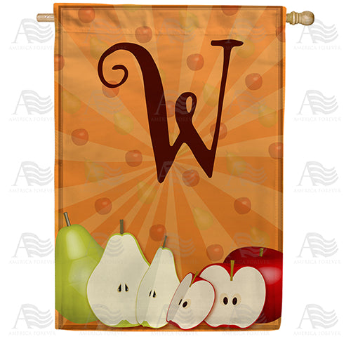 apples-pears-monogram-house-flag