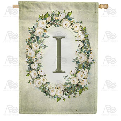 sage-floral-monogram-house-flag