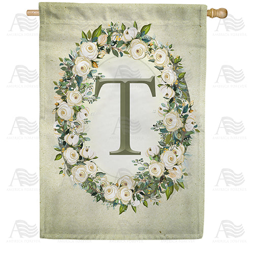 sage-floral-monogram-house-flag