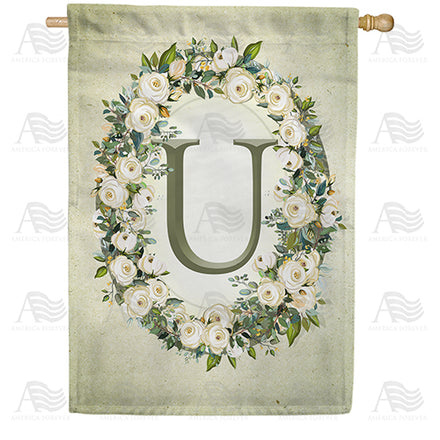 sage-floral-monogram-house-flag