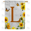 country-sunflowers-monogram-house-flag