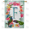 island-flowers-monogram-house-flag