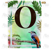 Tropical-Bird-monogram-house-flag