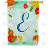 Bright Cosmos Monogram House Flag