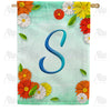 Bright Cosmos Monogram House Flag