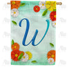 Bright Cosmos Monogram House Flag