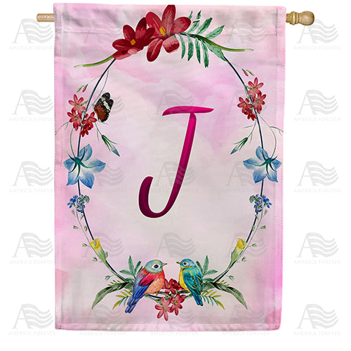 Ring Of Nature Monogram House Flag