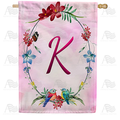 Ring Of Nature Monogram House Flag