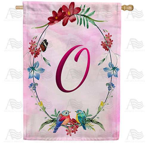 Ring Of Nature Monogram House Flag