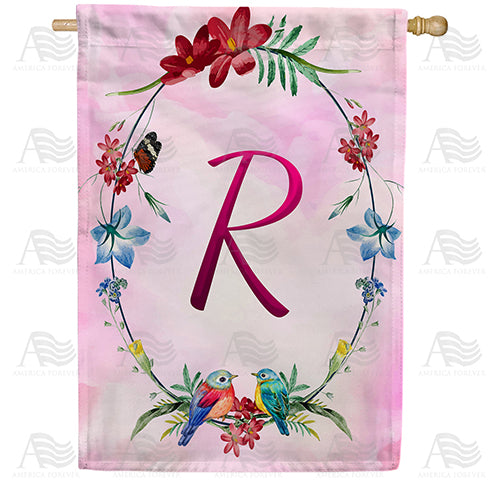 Ring Of Nature Monogram House Flag