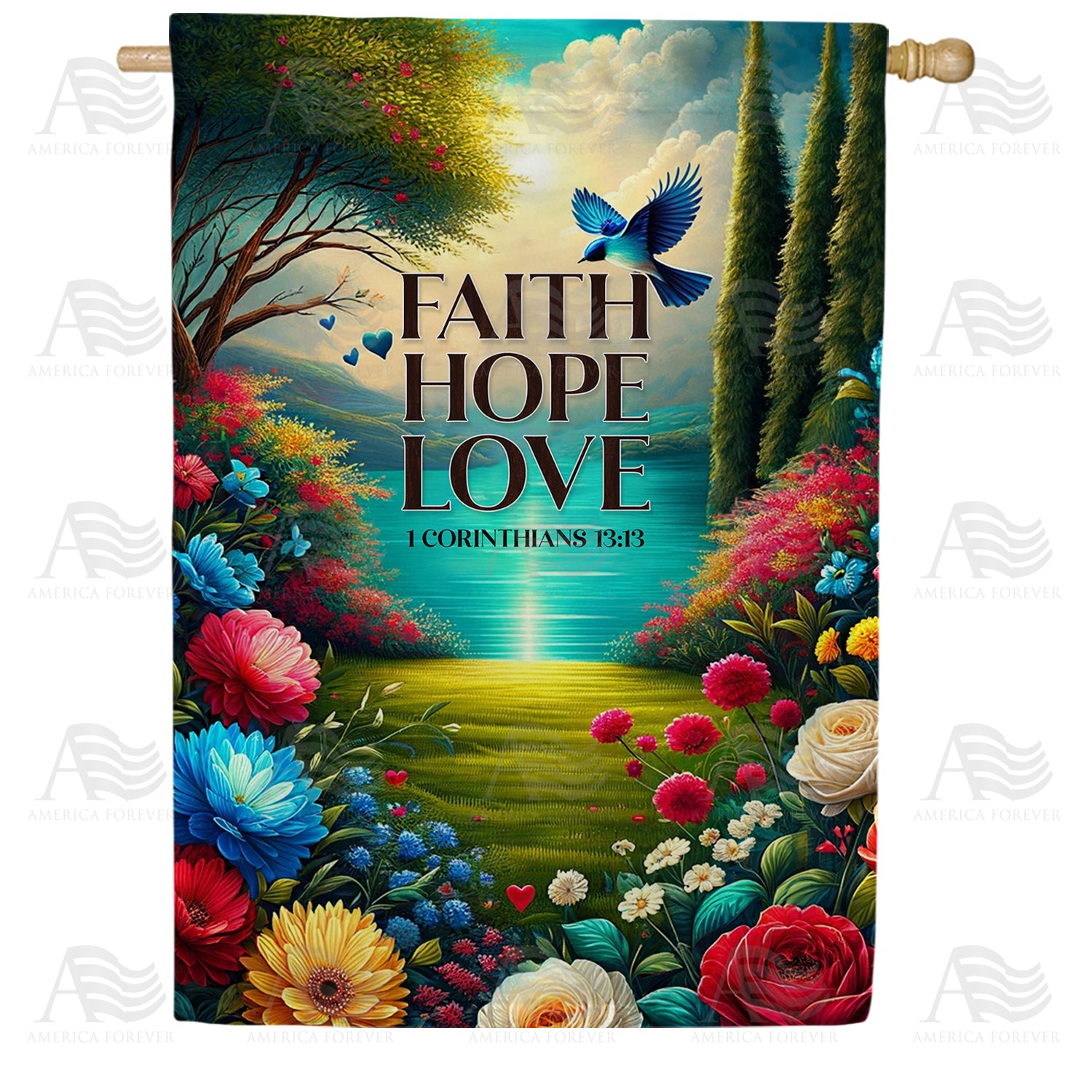 Garden of Faith House Flag